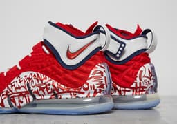 Nike LeBron 17 “Graffiti Fire Red” release thumbnail 14
