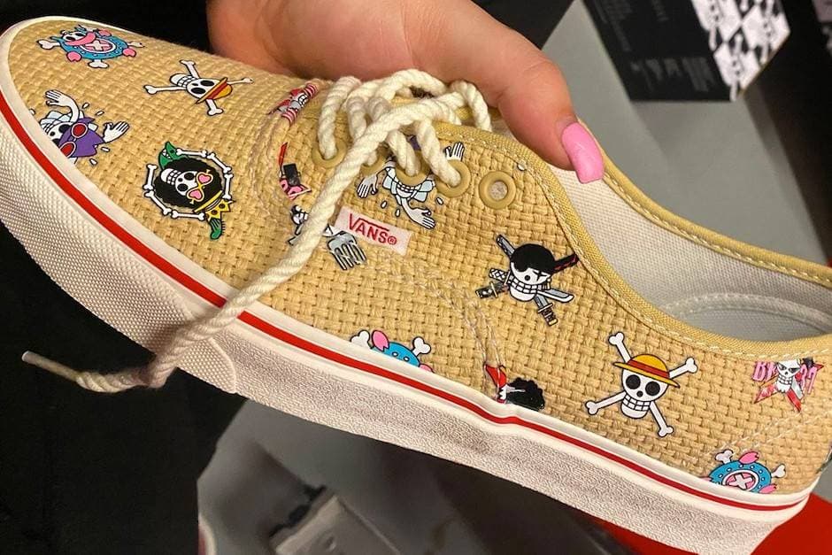 One Piece x Vans Authentic release photo