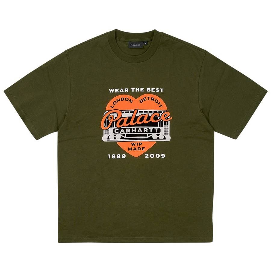 Palace Carhartt Wip Heart T-shirt Plant release photo