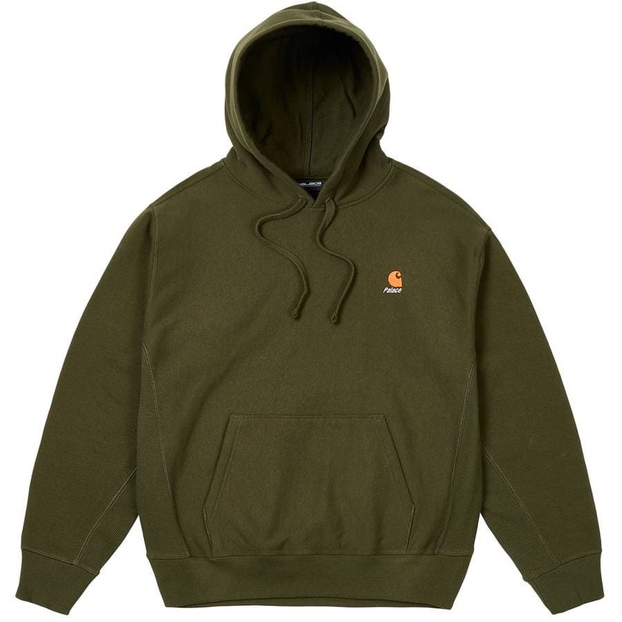 Palace Carhartt Wip Hood Plant release photo