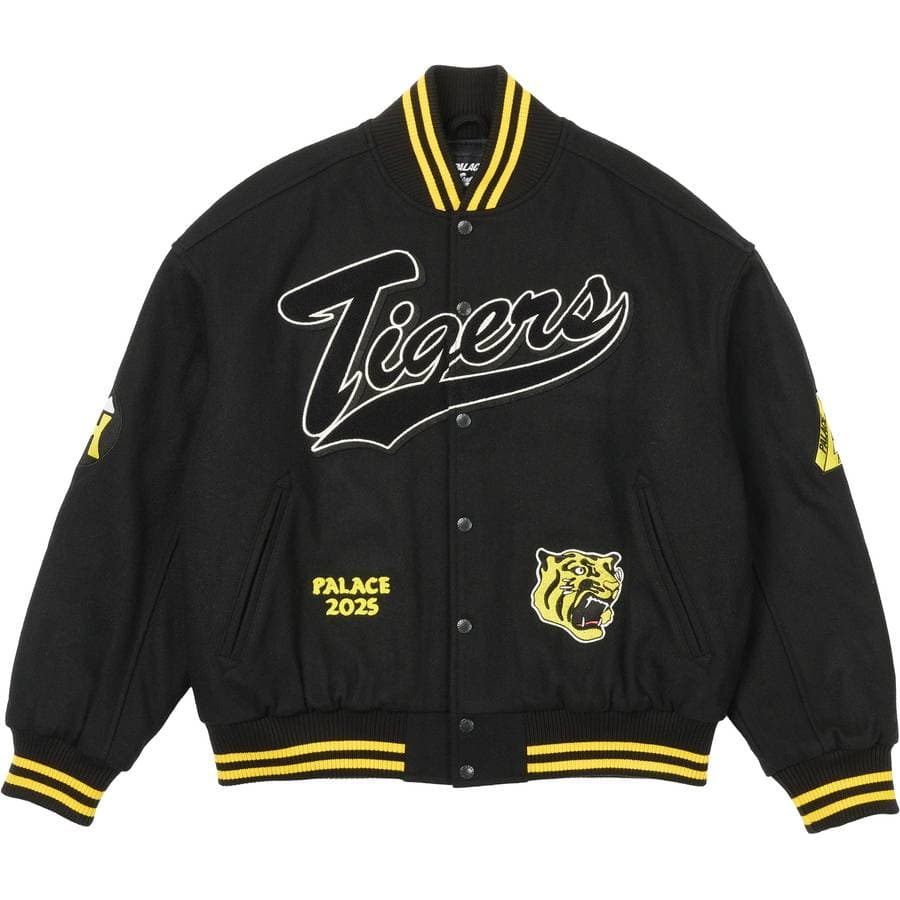 Hanshin Tigers Varsity Jacket Black release photo