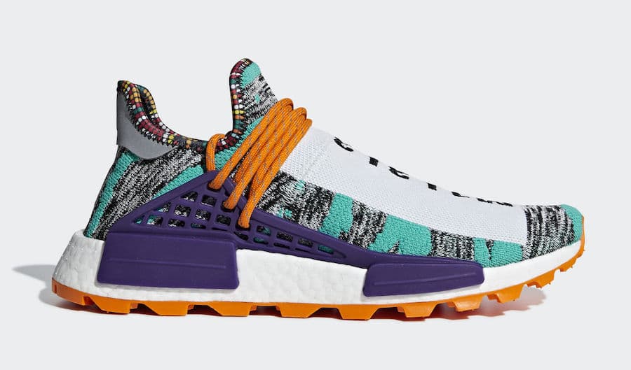 Pharrell x adidas NMD Hu “Solar Pack” adidas release photo