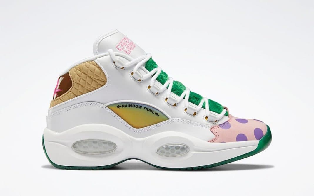 Reebok Question Mid “Candy Land” release photo