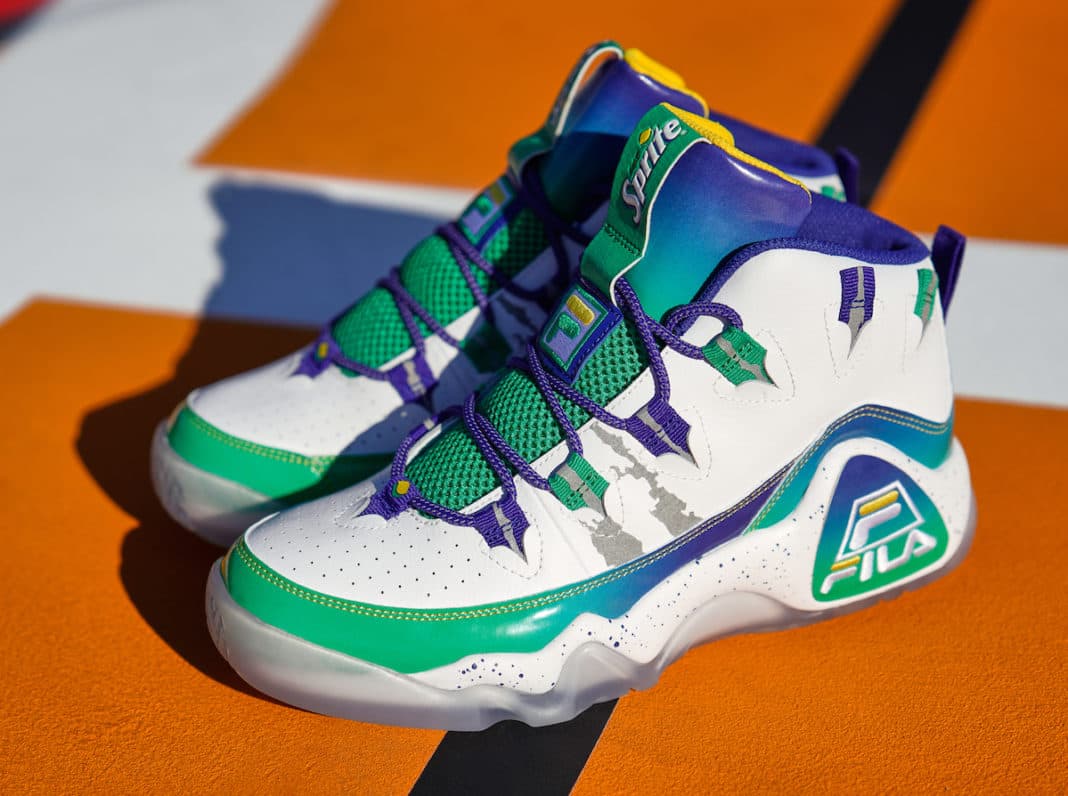Sprite x FILA Grant Hill 1 release photo