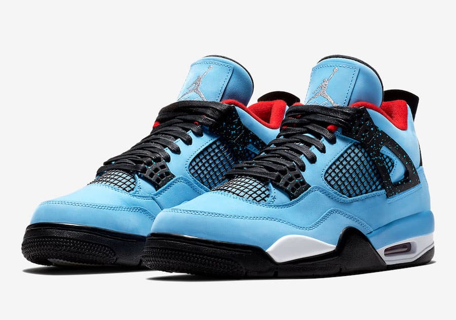 Travis Scott x Air Jordan 4 Jordan release photo