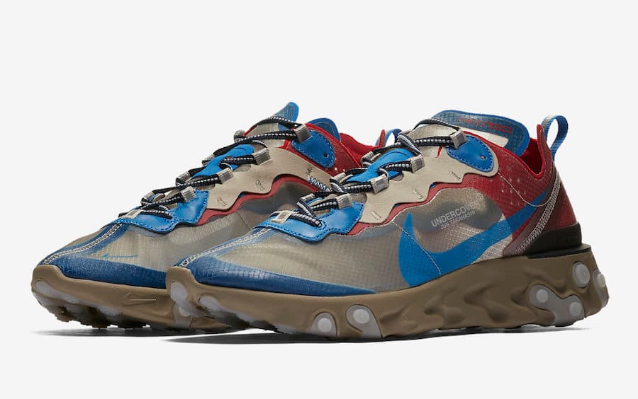 UNDERCOVER x Nike React Element 87 Nike release photo