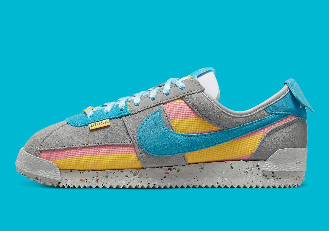 Union LA x Nike Cortez "Blue Fury" Nike release photo