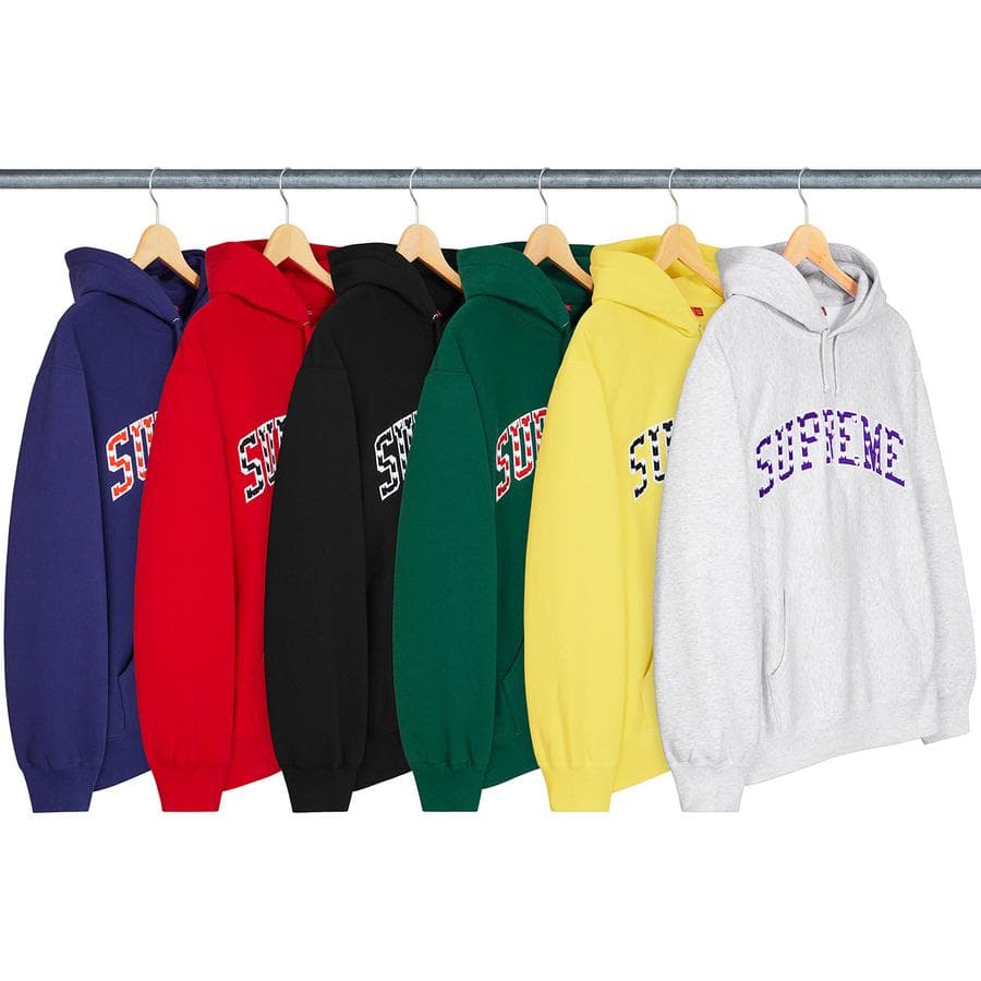 Supreme® Hearts Arc Hooded Sweatshirt release photo 1