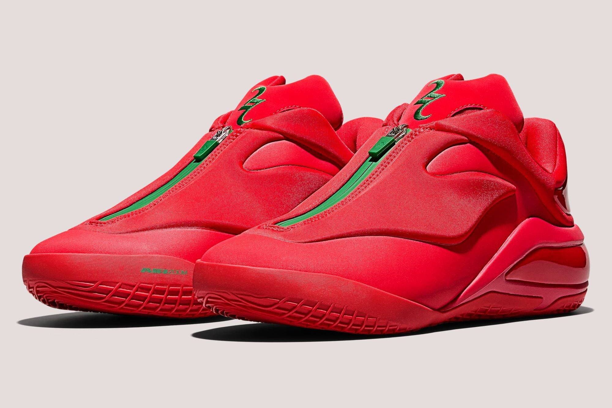Converse SHAI 001 "Winter Red" release photo