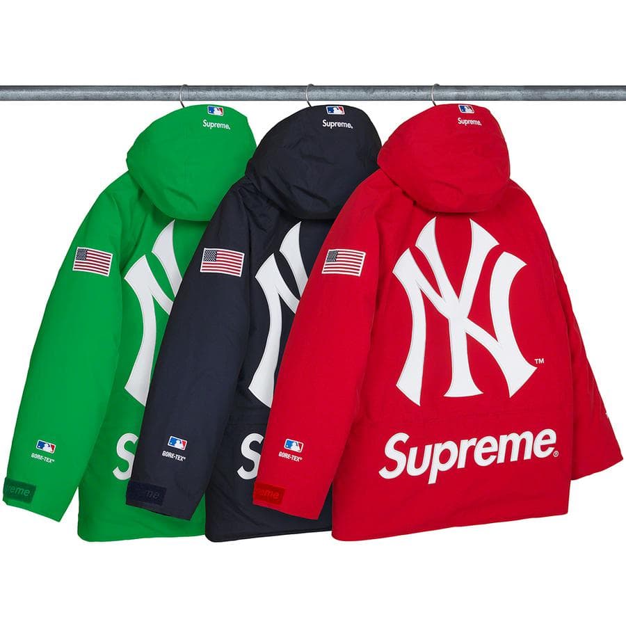 Supreme®/new York Yankees™ Gore-tex 700-fill Down Jacket release photo 1