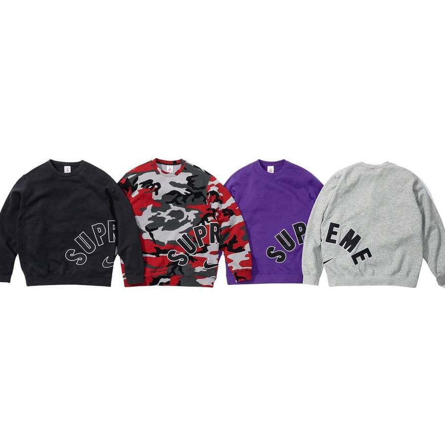 Supreme®/nike® Arc Crewneck release photo 1