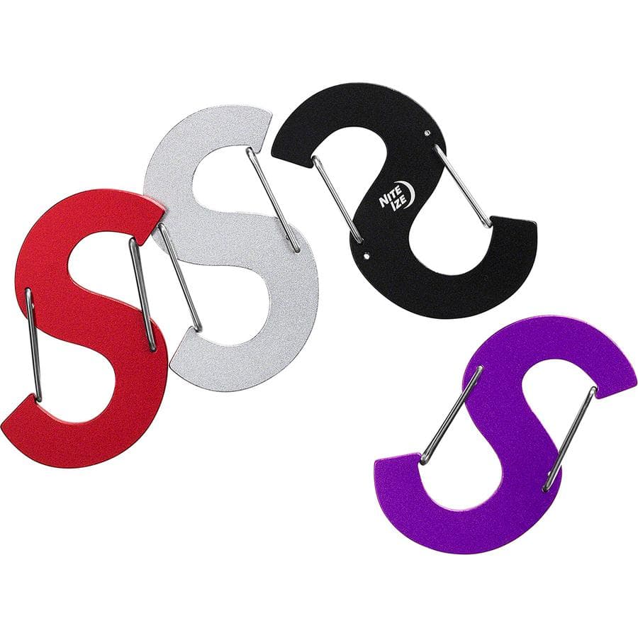 Supreme®/nite Ize S Logo Keychain release photo 1