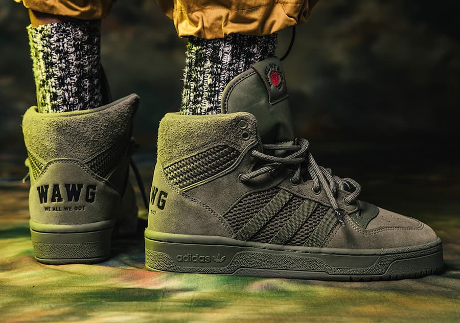 Fat Tiger Workshop x adidas Rivalry Hi “We All We Got” adidas release photo