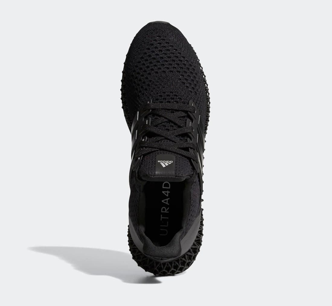 adidas Ultra 4D “Triple Black” release photo 6
