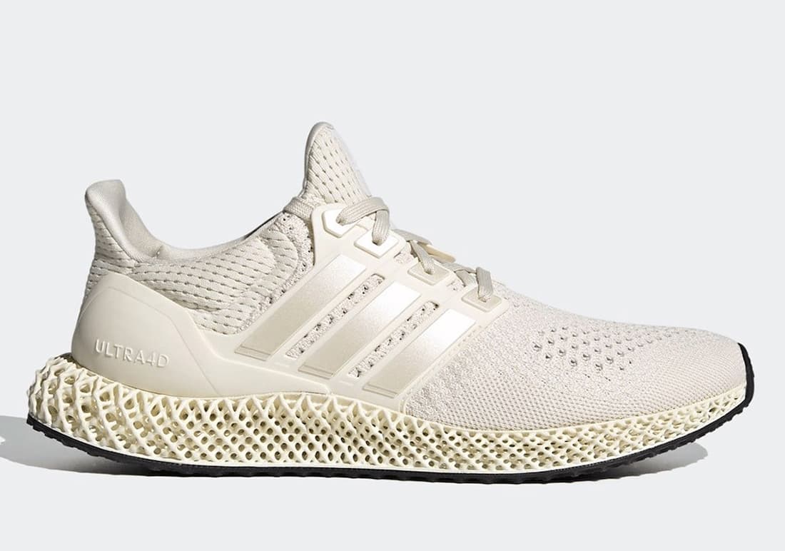 adidas Ultra 4D “Chalk White” release photo 1