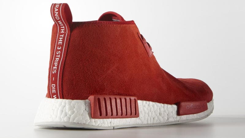 Adidas NMD Chukka “Red Suede” release photo 2