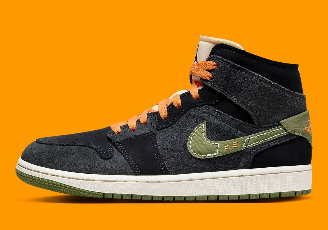 Air Jordan 1 Mid SE Craft Jordan release photo