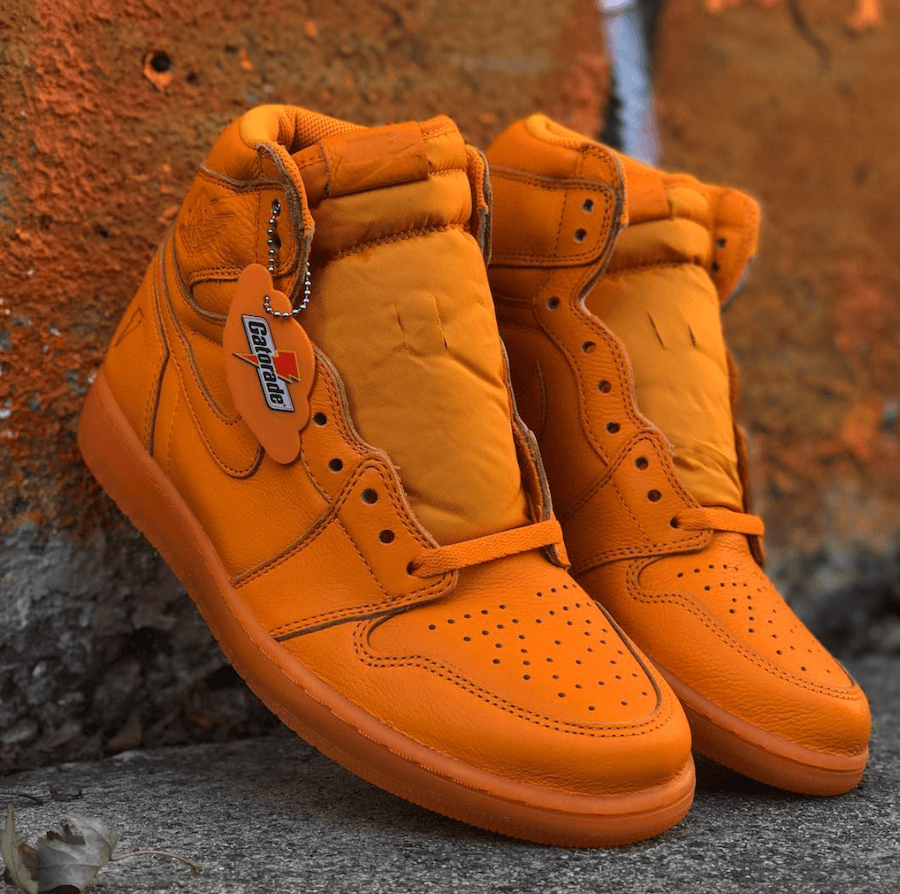 Air Jordan 1 Gatorade release photo 1