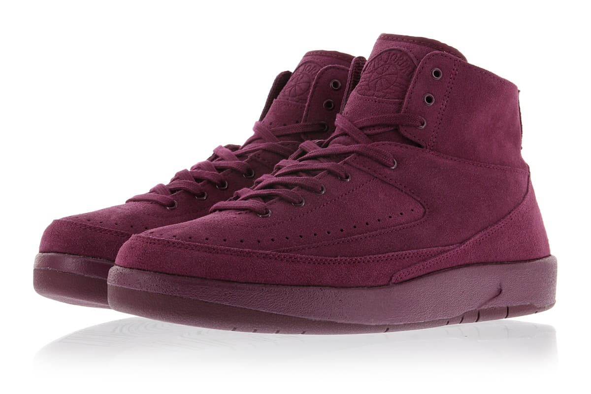 Air Jordan 2 Deconstructed “Bordeaux” release photo 2