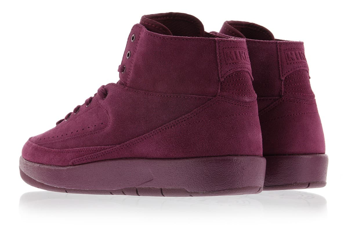 Air Jordan 2 Deconstructed “Bordeaux” release photo 4