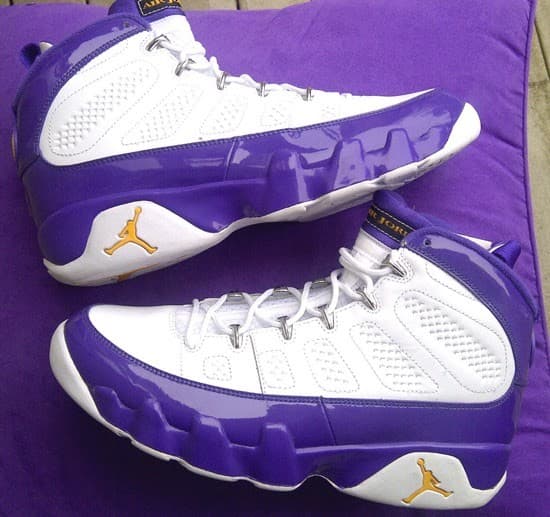 Air Jordan 9 “Kobe Bryant” PE Jordan release photo