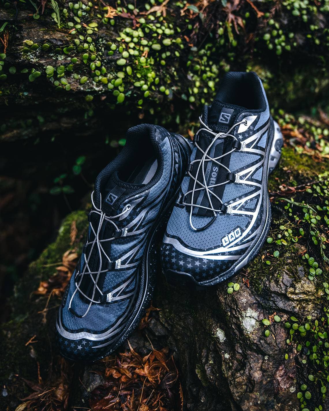 atmos x Salomon XT-6 "Stars Collide" release photo