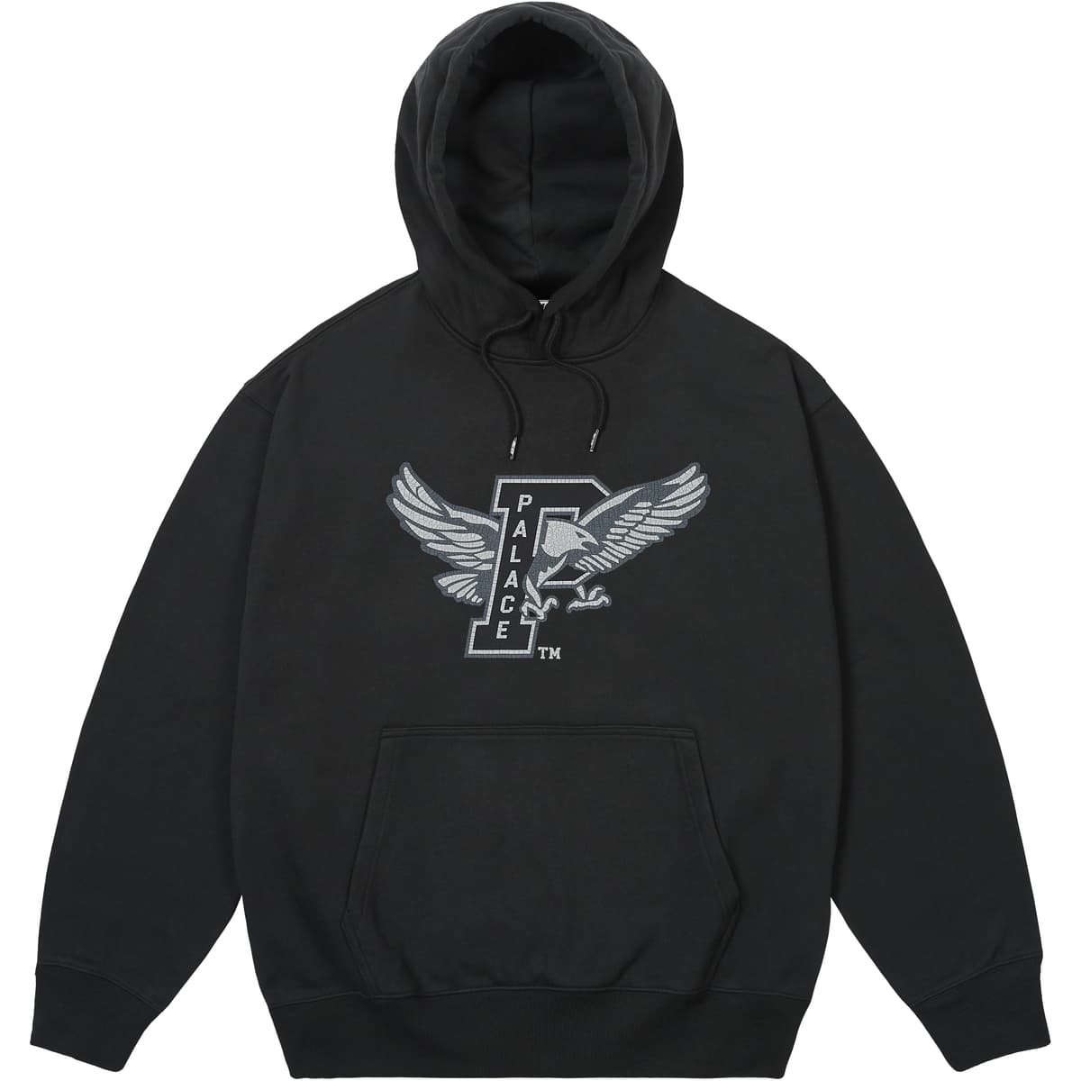 Palace Eagles Hood Black release photo