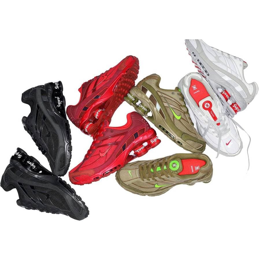 Supreme®/nike Shox Ride 2 release photo 1