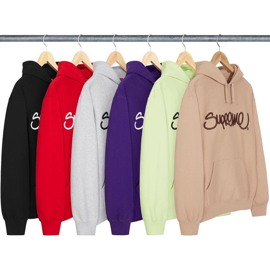 Raised Handstyle Hooded Sweatshirt release photo 1
