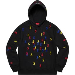 Supreme Embroidered S Hooded Sweatshirt release thumbnail 2