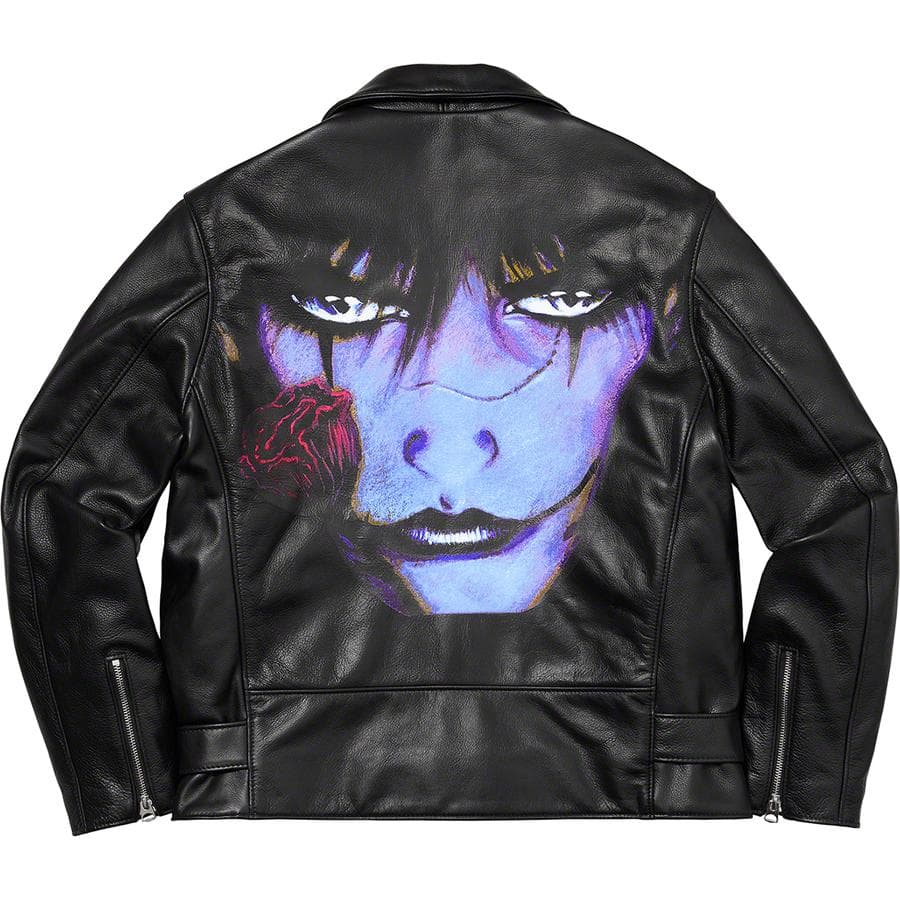 Supreme®/schott® The Crow Perfecto Leather Jacket release photo 1