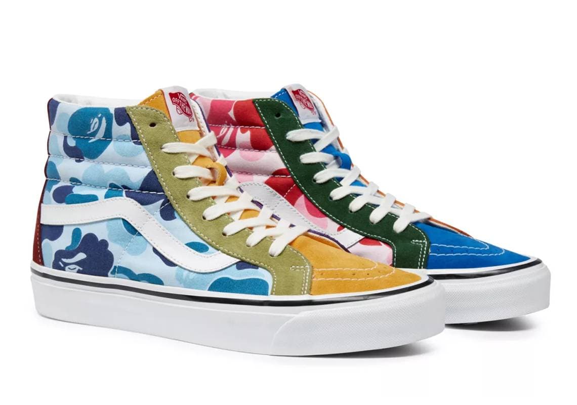 Bape x Vans Old Skool 36 DX release photo