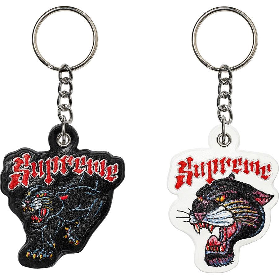 Supreme Panther Keychain release photo 1