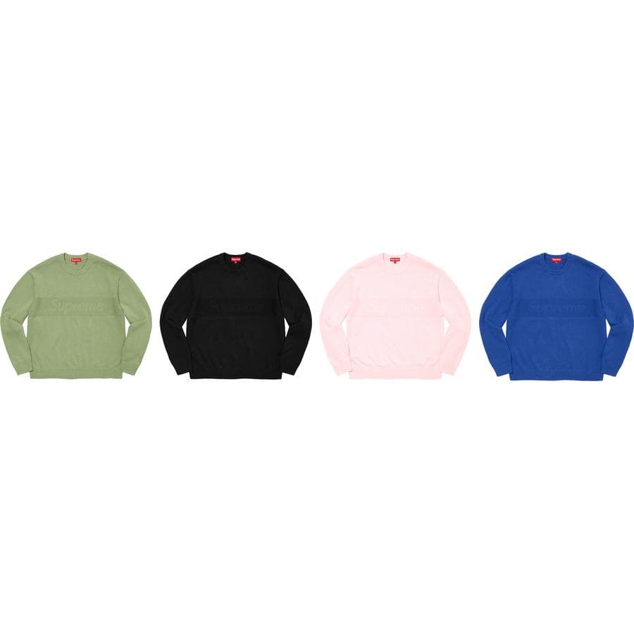 Tonal Paneled Sweater release photo 1