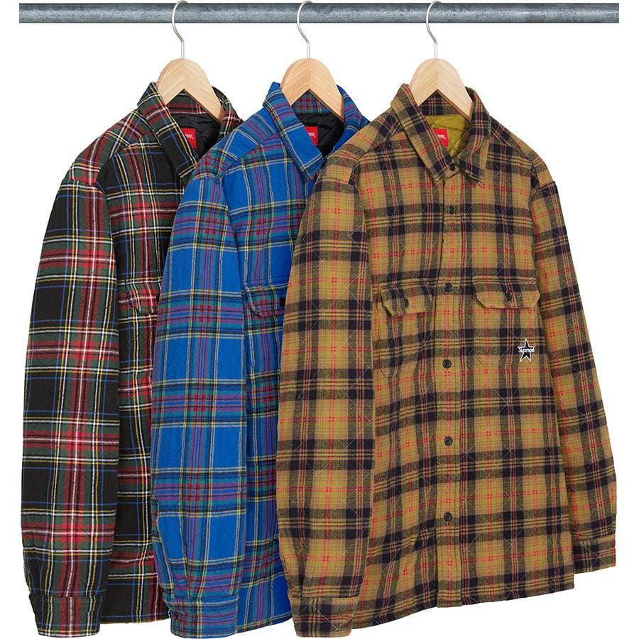 Quilted Plaid Flannel Shirt release photo 1
