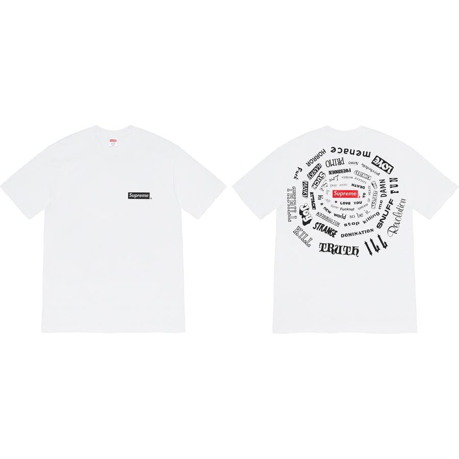 Supreme Spiral Tee release photo 1