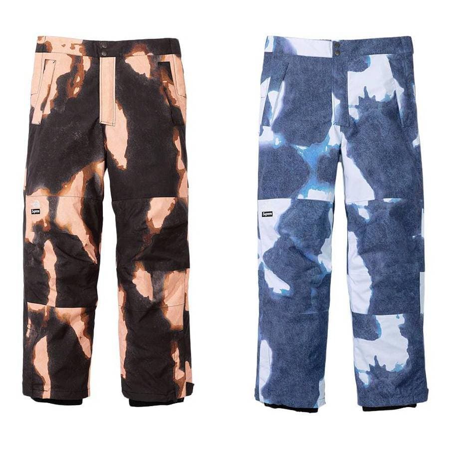Supreme®/the North Face® Bleached Denim Print Mountain Pant release photo 1