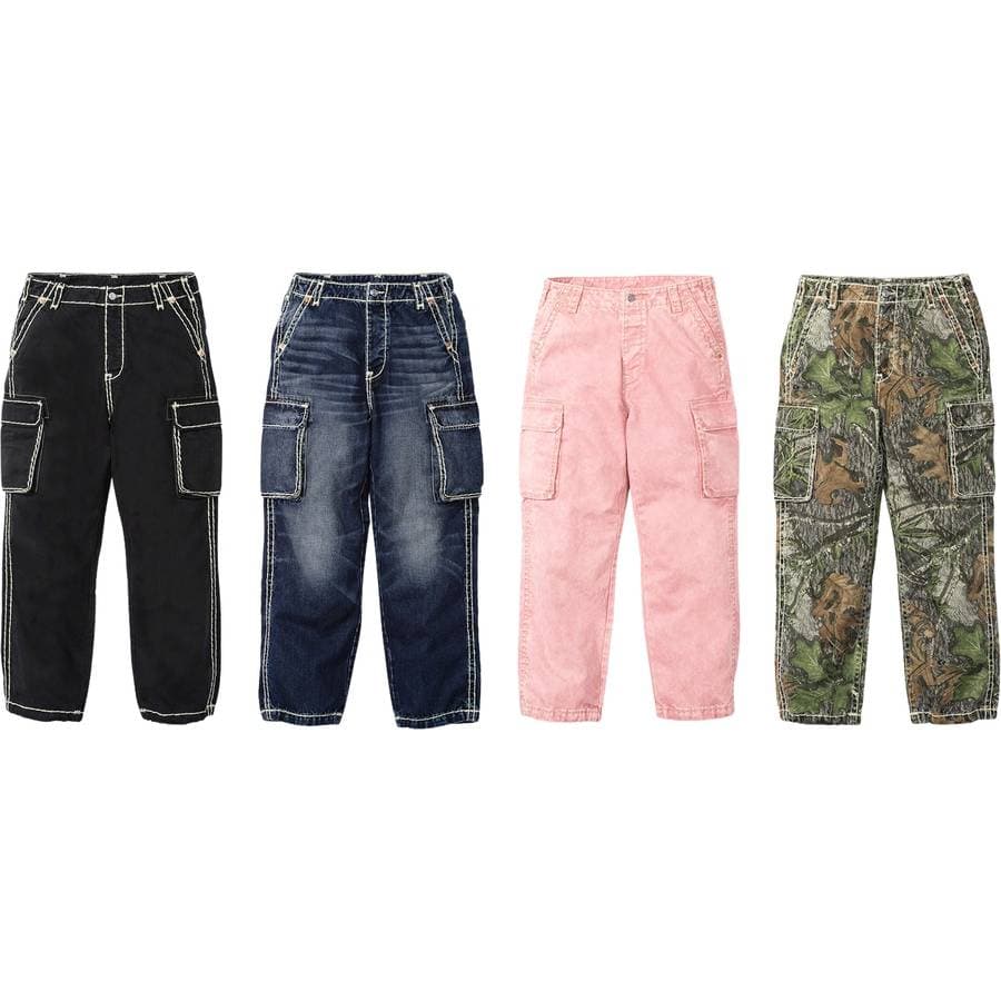 Supreme®/true Religion® Denim Cargo Pant release photo 1