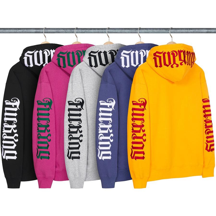 Ambigram Hooded Sweatshirt release photo 1