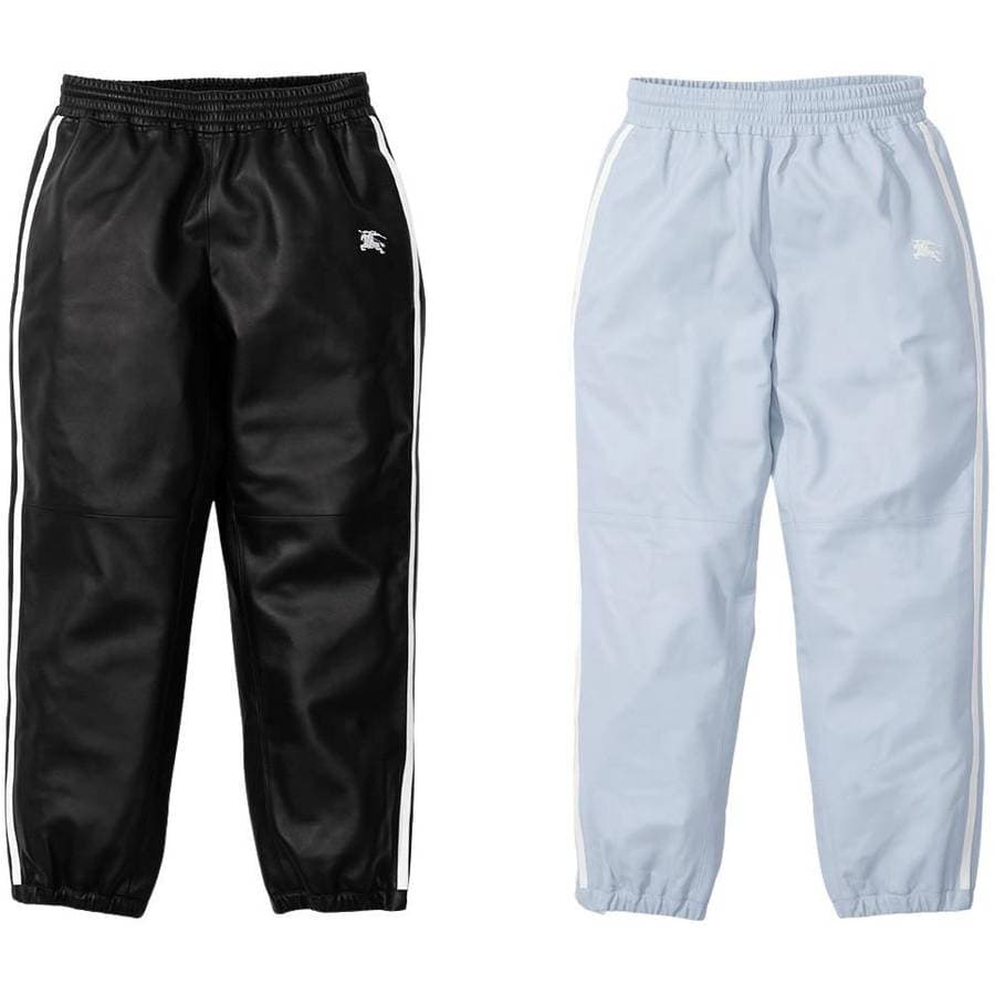 Supreme®/burberry® Leather Track Pant release photo 1