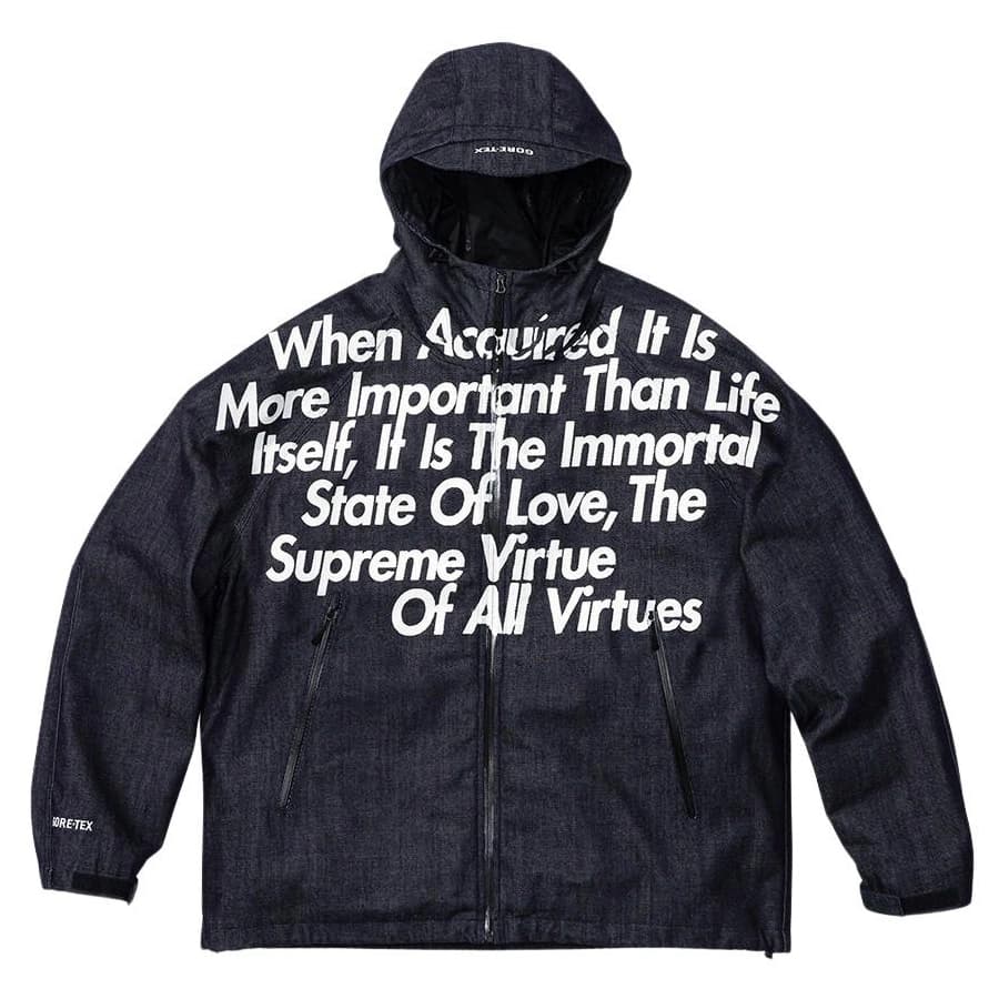 Supreme®/JUNYA WATANABE CDG GORE-TEX Denim Parka release photo 1