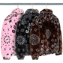 Supreme Bandana Faux Fur Bomber Jacket release thumbnail 3