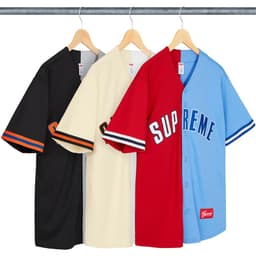 Supreme Don't Hate Baseball Jersey release thumbnail 1