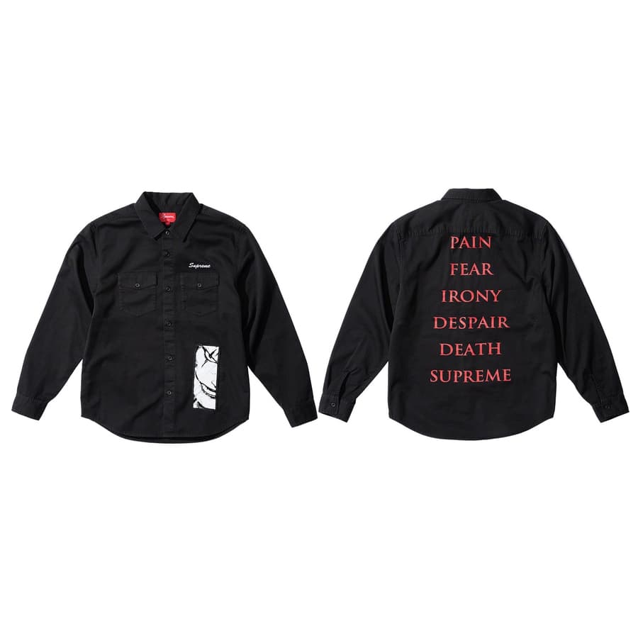 Supreme/the Crow Work Shirt release photo 1