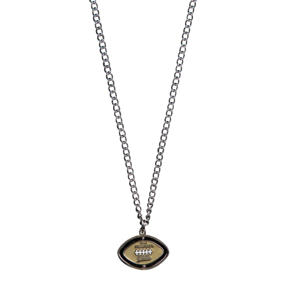 49ers Spinning Football Necklace release photo