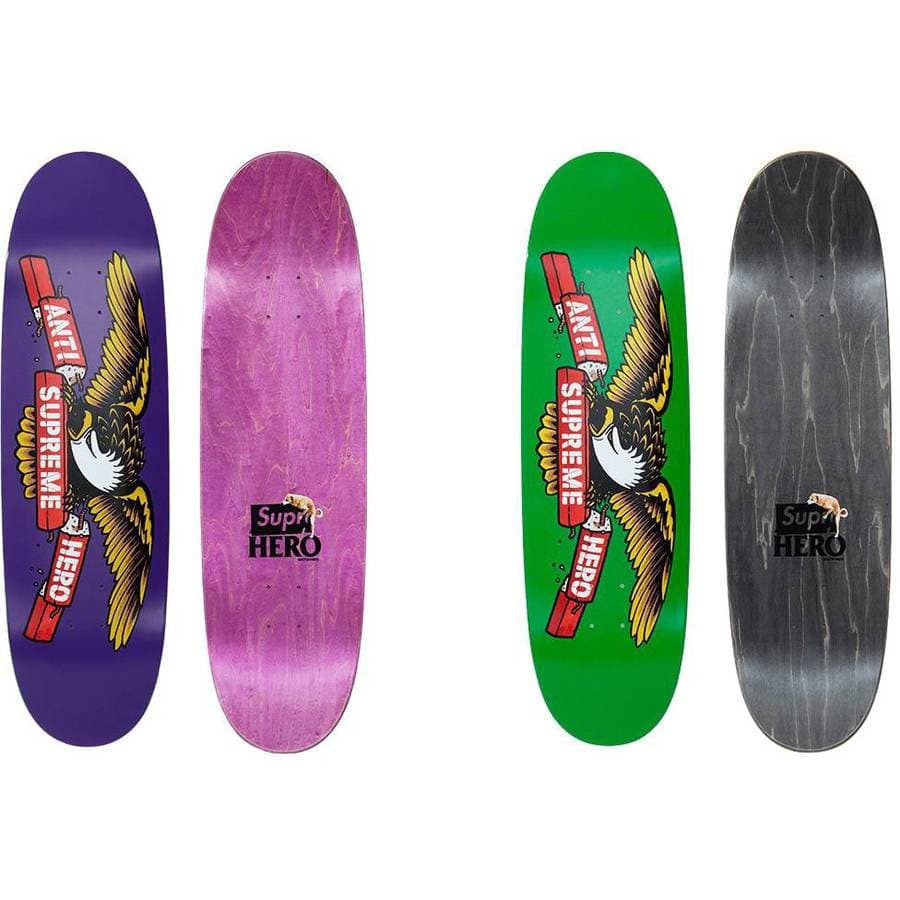 Supreme®/antihero® Curbs Skateboard release photo 1