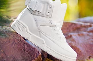 EWING 33 HI “TRIPLE WHITE” release photo