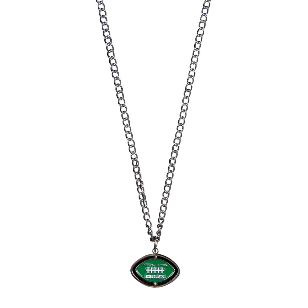 Eagles Spinning Football Necklace release photo