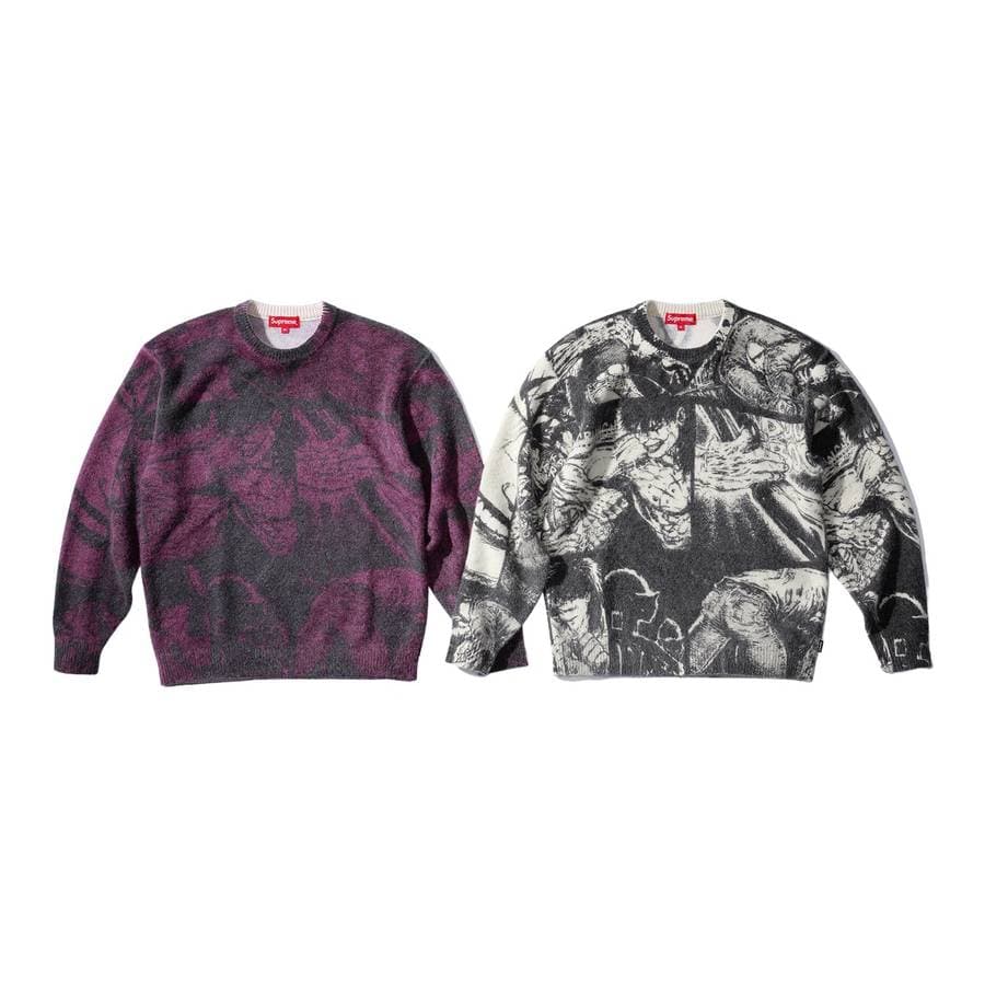 Supreme/the Crow Sweater release photo 1