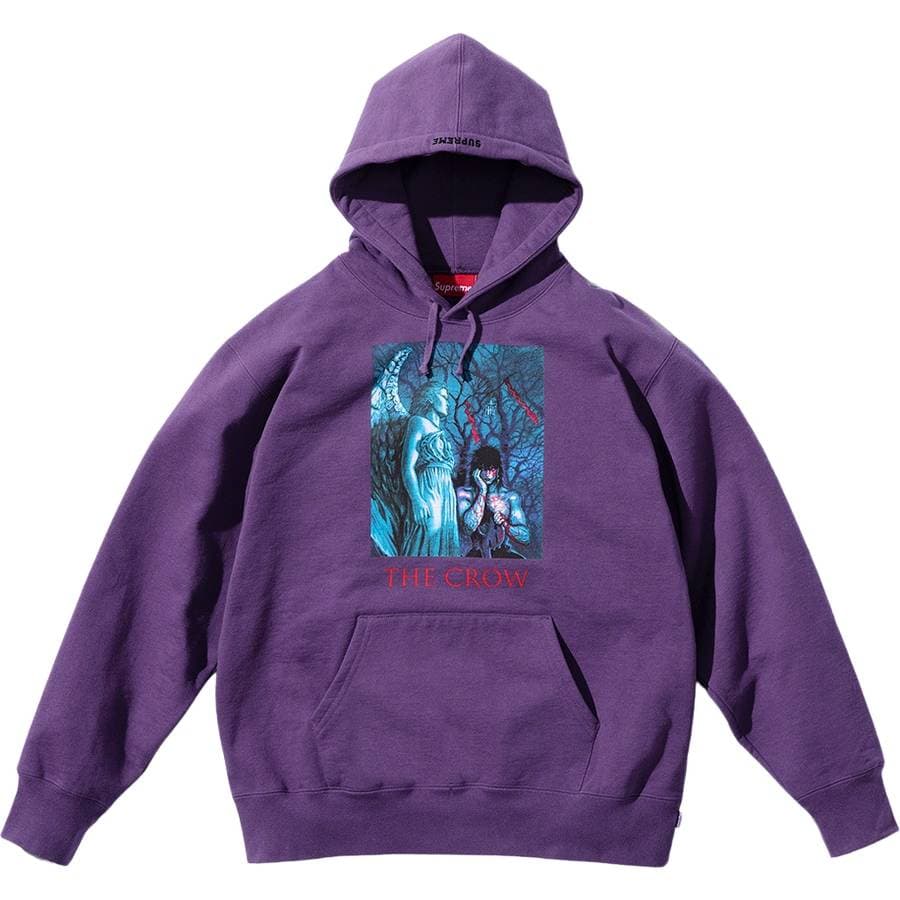 Supreme/The Crow Hooded Sweatshirt release photo 1